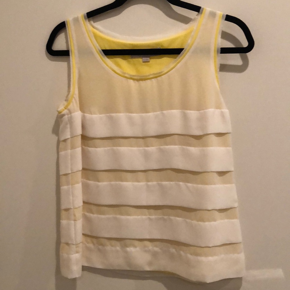 LOFT pleated tank